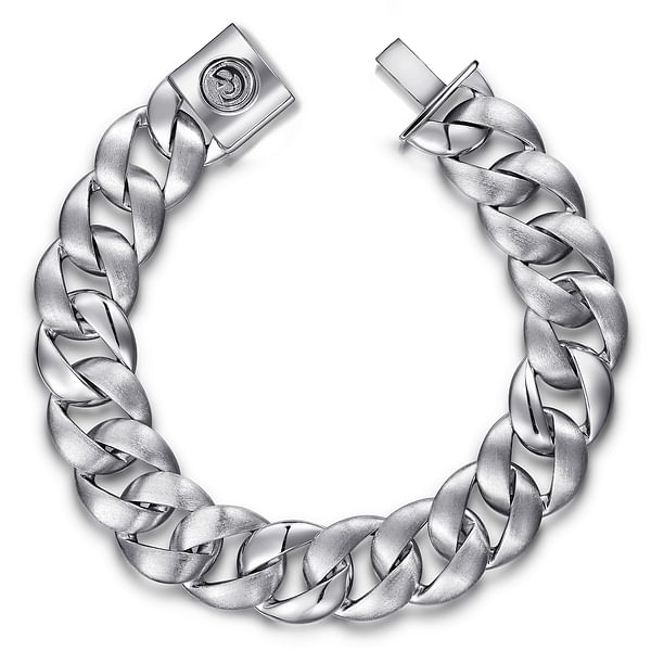 Sterling Silver Flat Chain Bracelets
