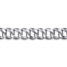 14mm Sterling Silver Flat Heavy Chain Bracelet
