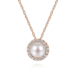 18-Inch-14K-Rose-Gold-Pearl-and-Diamond-Halo-Pendant-Necklace1