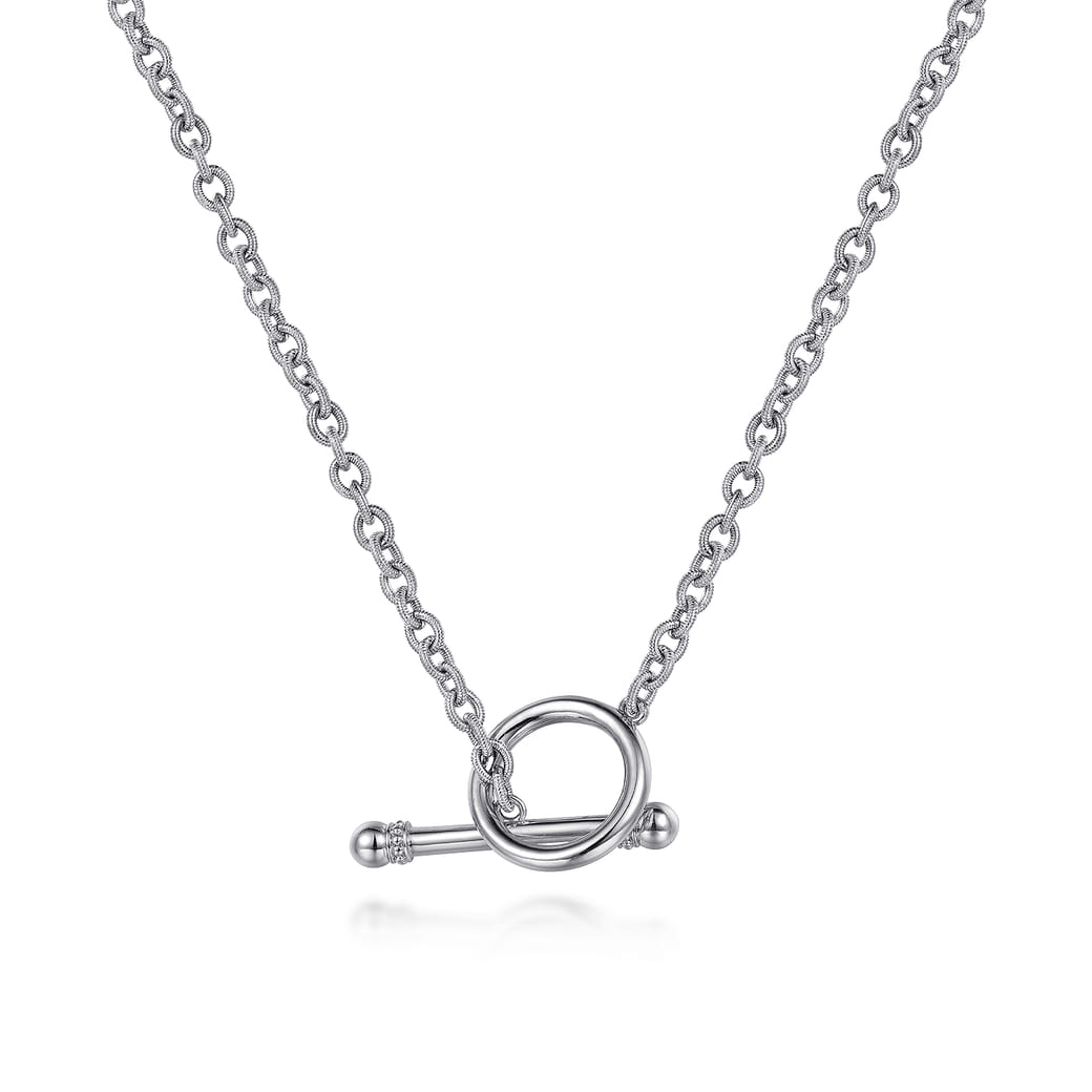 925 Silver Chain Bujukan SKU: NK7039-18SVJJJ Gabriel - Main Image