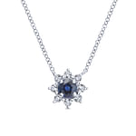 18-inch-14K-White-Gold-Sapphire-and-Diamond-Halo-Floral-Pendant-Necklace1