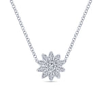 18-inch-925-Sterling-Silver-Round-Floral-White-Sapphire-Pendant-Necklace1