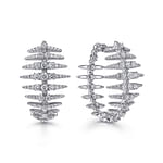 18K-White-Gold-Diamond-Fishbone-Intricate-Hoop-Earrings1