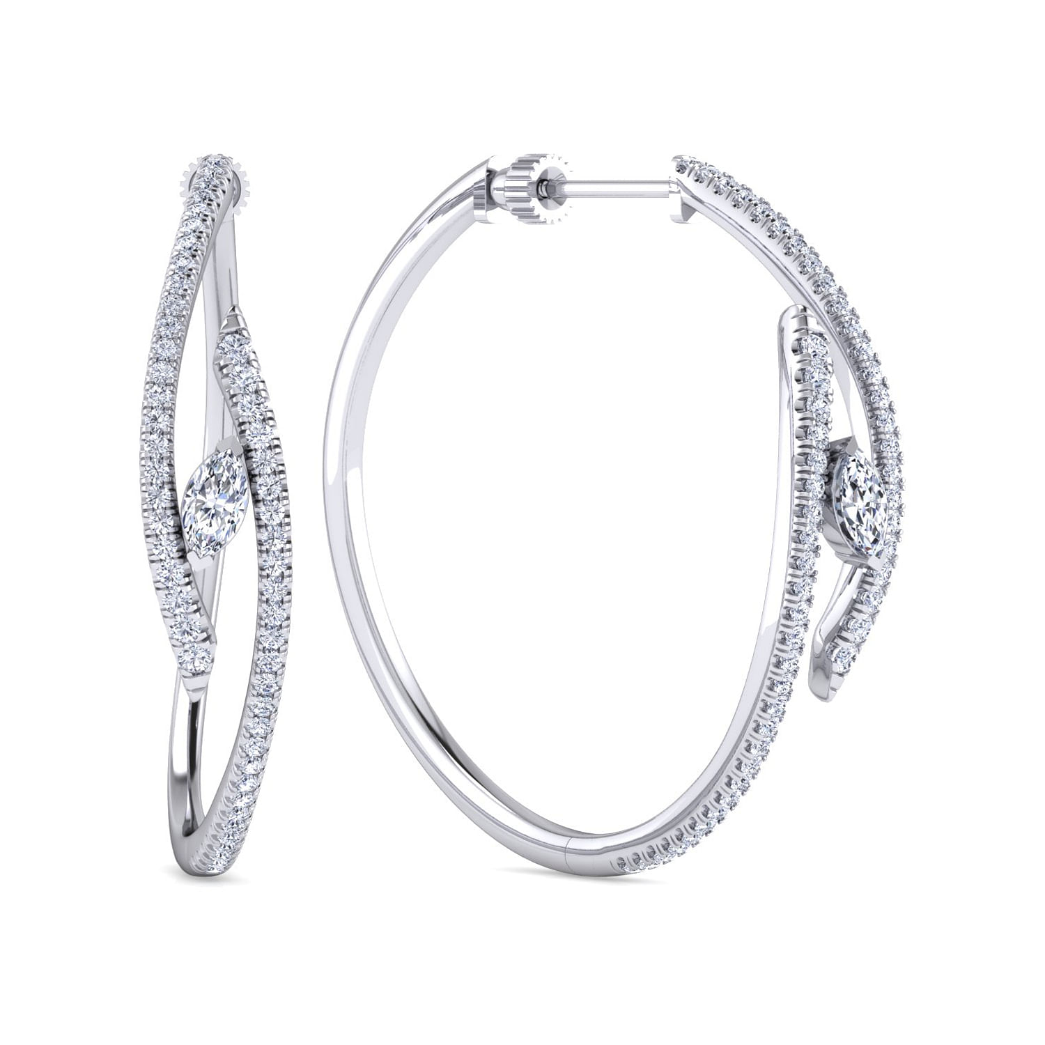 18K-White-Gold-Diamond-Intricate-Hoop-Earrings1