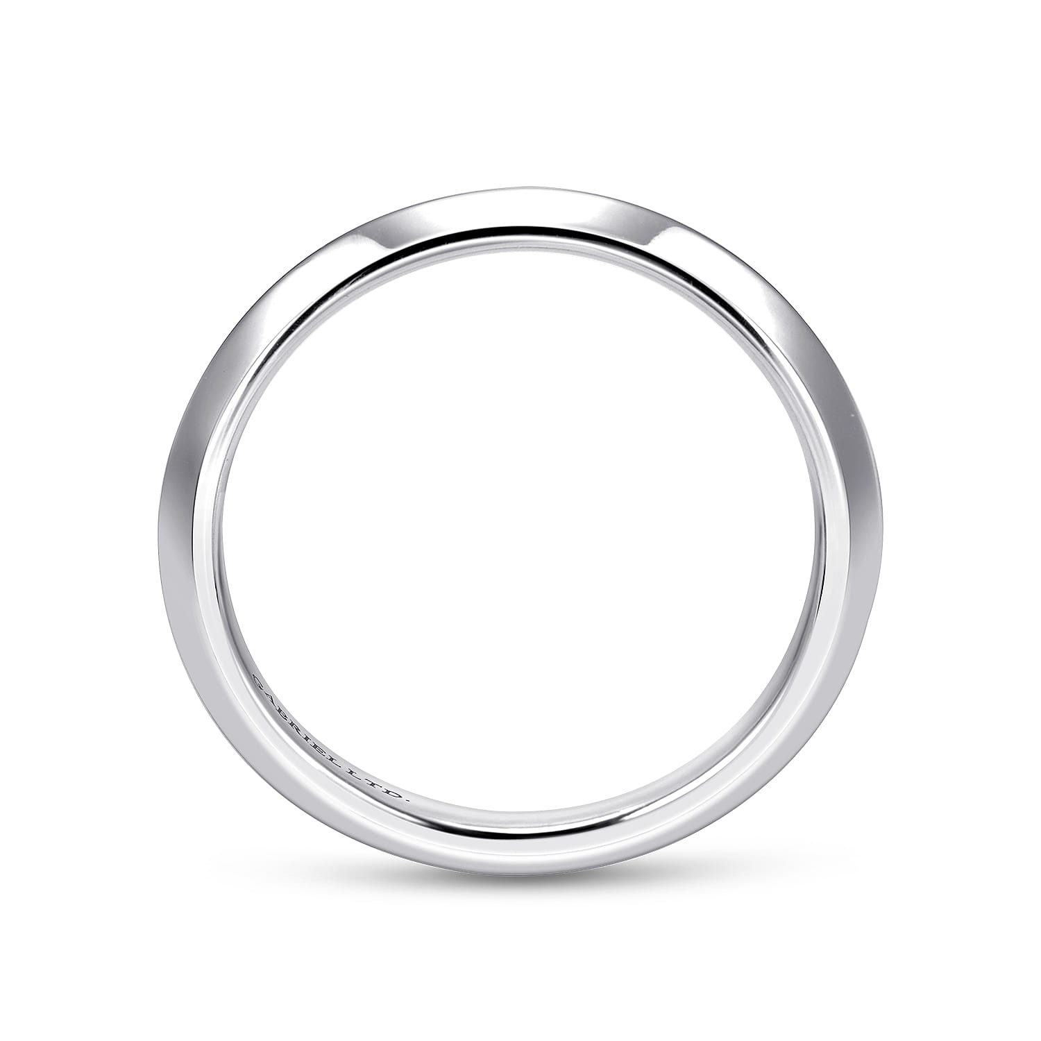 18K White Gold Diamond Matching Wedding Band - Shot 2