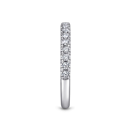 18K White Gold Diamond Matching Wedding Band