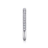 18K White Gold Diamond Matching Wedding Band - 0.26 ct