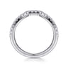 18K White Gold Diamond Matching Wedding Band - 0.3 ct