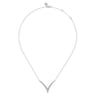 18K White Gold Diamond Necklace - 2.05 ct