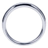 18K White Gold Matching Wedding Band