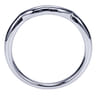 18K White Gold Matching Wedding Band