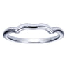 18K White Gold Matching Wedding Band