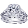 18K White Gold Matching Wedding Band