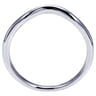 18K White Gold Matching Wedding Band