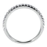 18K White Gold Matching Wedding Band - 0.31 ct