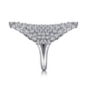 18K White Gold Statement Diamond Ring - 2.97 ct