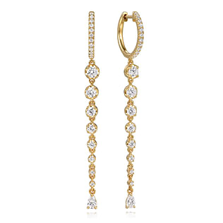 18K-Yellow-Gold-Diamond-Huggie-Drop-Earrings1