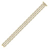 18K Yellow Gold Diamond Tennis Bracelet - 7.17 ct