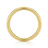 Straight Wedding Ring in 14k Yellow Gold with   at Gabriel & Co.