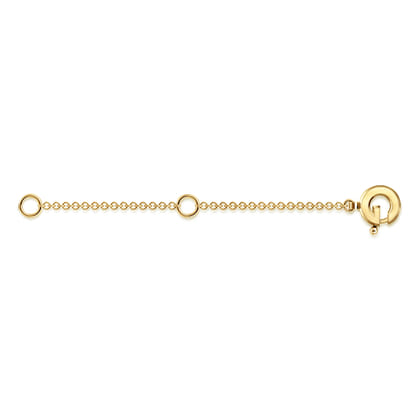 2 Inch 14K Yellow Gold Extension Chain
