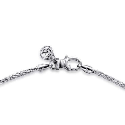 20 Inch 1.9mm 925 Sterling Silver Men's Solid Wheat Chain Necklace 