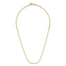 20 Inch 2 5mm14K Yellow Gold Solid Men's Box Chain Necklace
