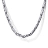 20 Inch 3.2mm 925 Sterling Silver Hollow Men's Link Chain Necklace