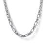 20 Inch 3mm 925 Sterling Silver Men's Solid Figaro Link Chain Necklace