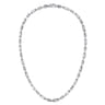 20 Inch 4.2mm 925 Sterling Silver Men's Solid Figaro Link Chain Necklace