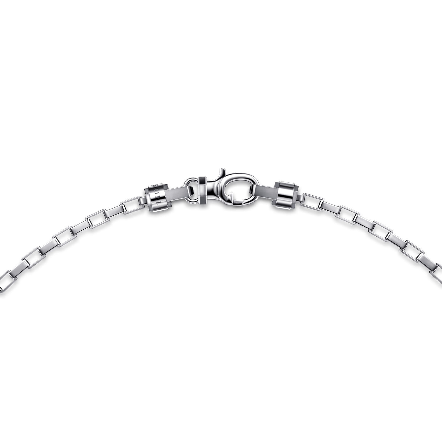 20 Inch 5mm 925 Sterling Silver Men's Solid Box Chain Necklace - Shot 3