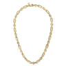 20 Inch 6.4mm 14K Yellow Gold Figaro Chain Necklace