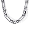 20 Inch 6.4mm 925 Sterling Silver Figaro Chain Necklace