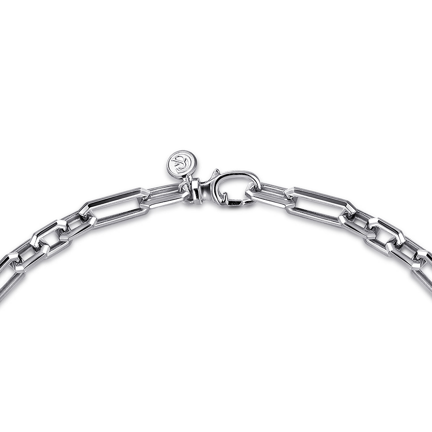 Mens Stainless Steel Figaro Link Chain Necklace – 20 Inch 5mm Silver 316L