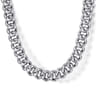 20 Inch 7mm 925 Sterling Silver Men's Solid Cuban Link Chain Necklace
