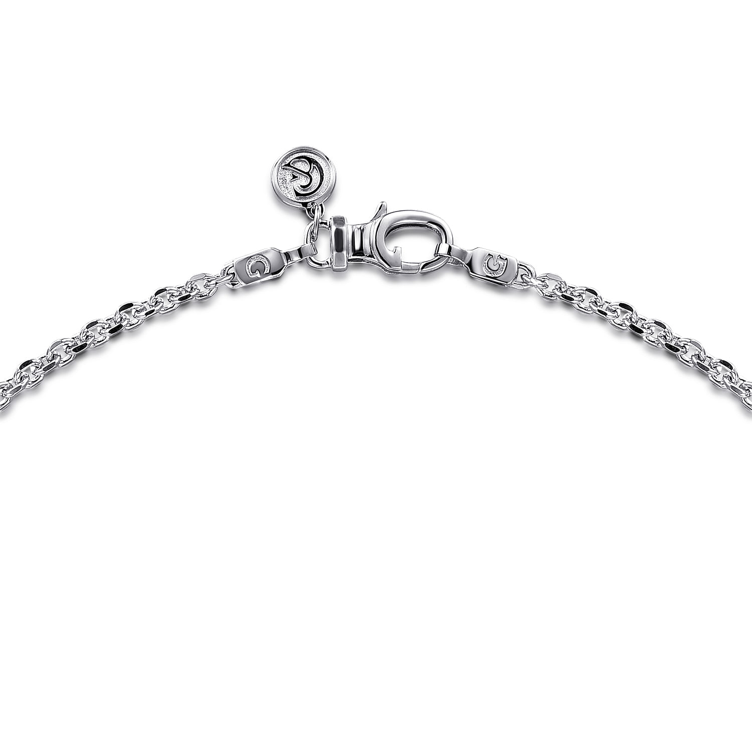 20 Inch 925 Sterling Silver Solid Men's Link Chain Necklace  - Shot 3