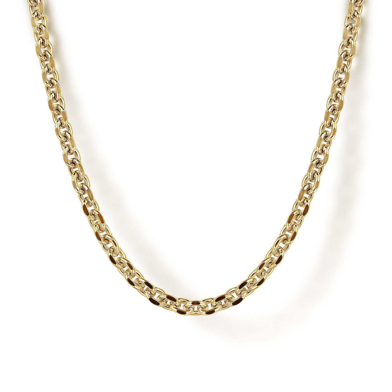 22-Inch-14K-Yellow-Gold-Hollow-Men's-Link-Chain-Necklace1