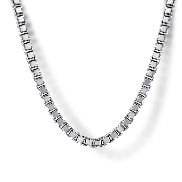 box chain necklace for men