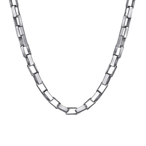 22 Inch 2.5mm 925 Sterling Silver Solid Men's Box Chain Necklace
