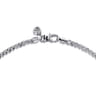 22 Inch 3.2mm 925 Sterling Silver Men's Solid Wheat Chain Necklace