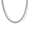 22 Inch 3.5mm 925 Sterling Silver Solid Men's Round Box Chain Necklace