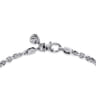 22 Inch 3.6mm 14K White Gold Men's Hollow Link Chain Necklace