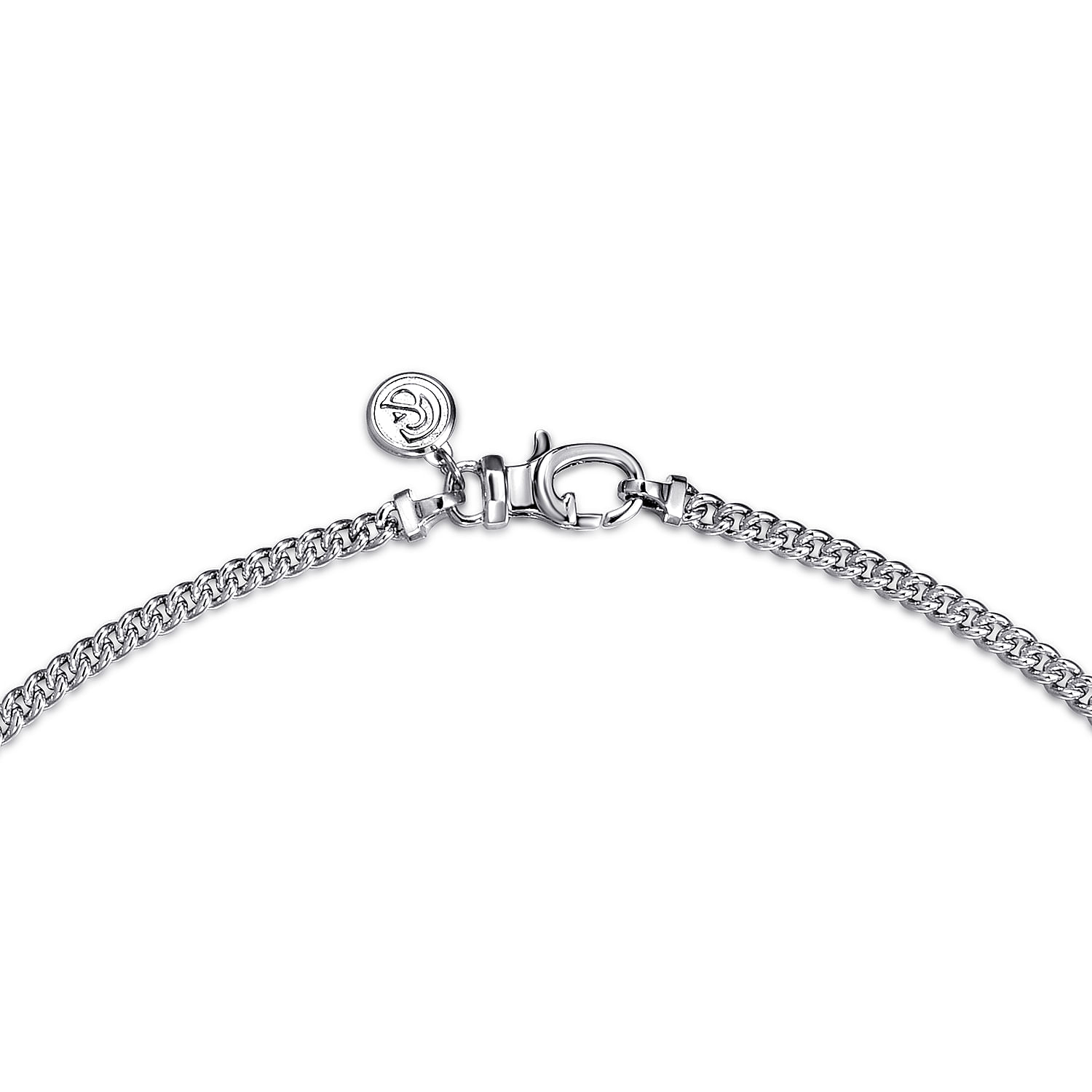 22 Inch 3mm 925 Sterling Silver Men's Solid Cuban Link Chain Necklace