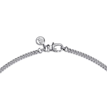 22 Inch 3mm 925 Sterling Silver Men's Solid Link Chain Necklace
