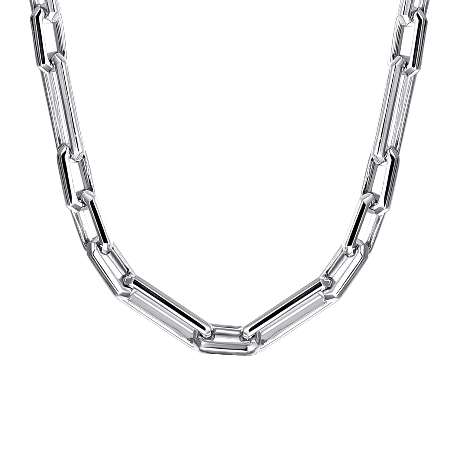 22 Inch 4.2mm 925 Sterling Silver Men's Solid Figaro Link Chain Necklace