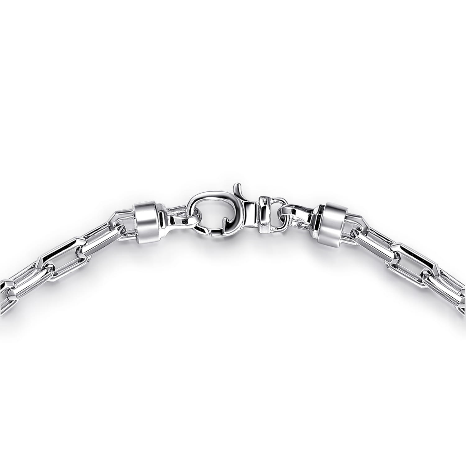 22 Inch 4.2mm 925 Sterling Silver Solid Figaro Chain Necklace