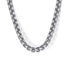 22 Inch 4mm 925 Sterling Silver Men's Solid Round Box Chain Necklace