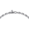 22 Inch 5.6mm 925 Sterling Silver Men's Solid Link Chain Necklace