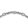 22 Inch 6.10mm 925 Sterling Silver Men's Solid Figaro Chain Necklace