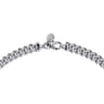 22 Inch 7mm 925 Sterling Silver Men's Solid Cuban Link Chain Necklace