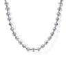 22 Inch 925 Sterling Silver 3mm Hollow Ball Chain Necklace